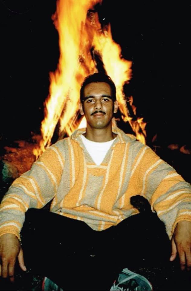 Young Satyen at his first Enlightenment Intensive