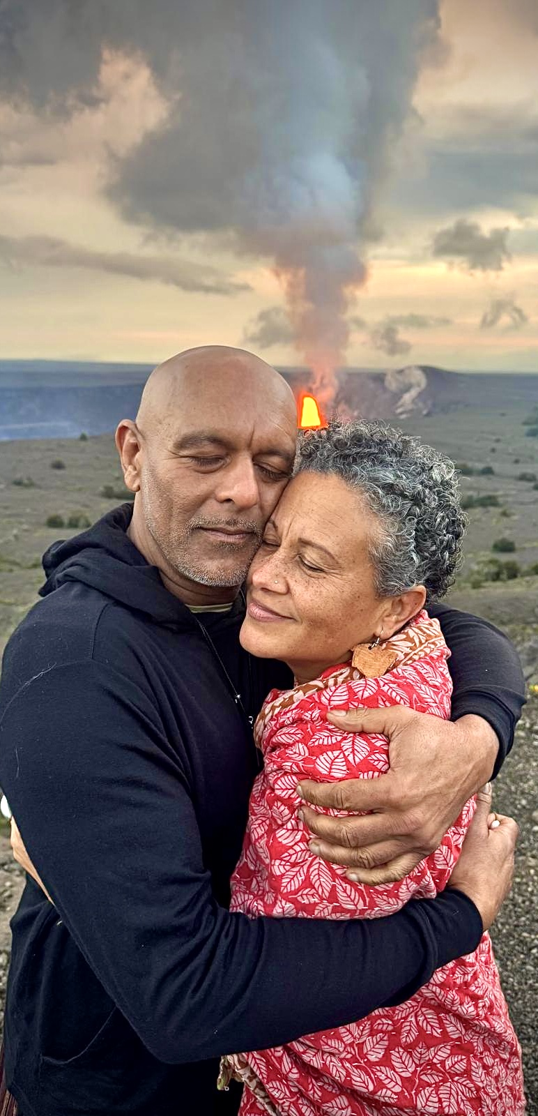 Satyen and Suzanne Raja in Hawaii