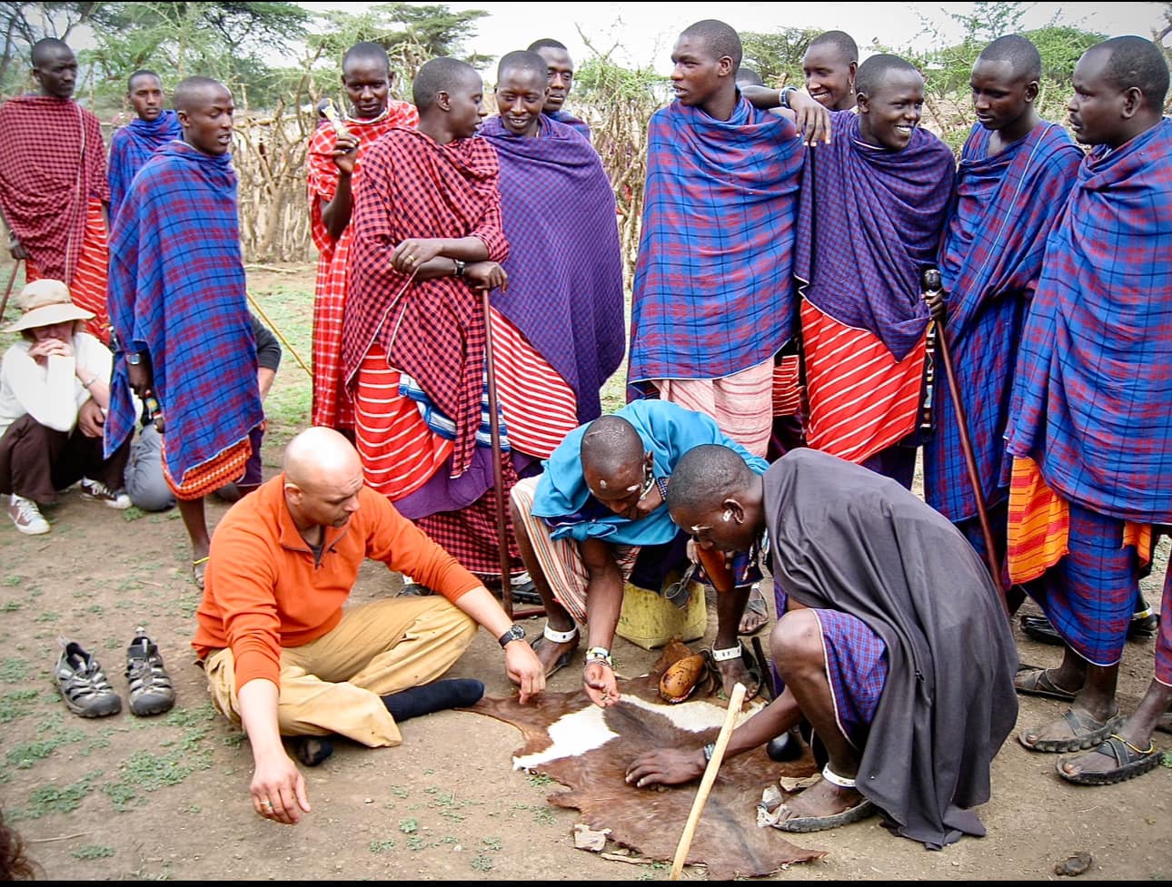 Satyen Raja in Tanzania